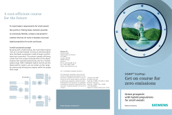Get on course for zero emissions