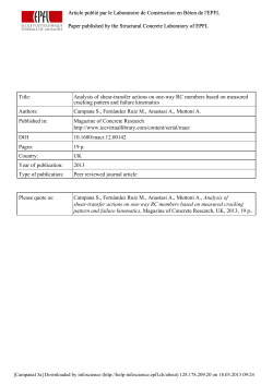 Analysis of shear-transfer actions on one-way RC