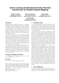 Active Learning Accelerated Automatic Heuristic Construction for
