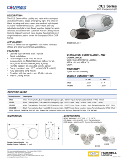 CU2 Series - Compass Lighting