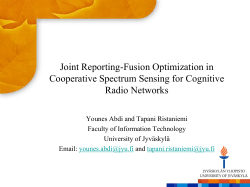 Joint Reporting-Fusion Optimization in Cooperative