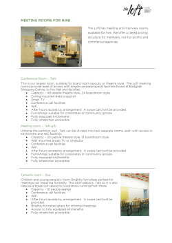 meeting rooms for hire