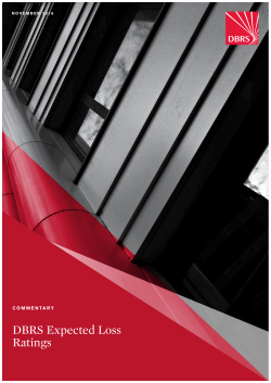 DBRS Expected Loss Ratings