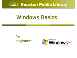 Presentation - Houston Public Library