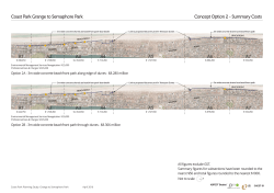 Coast Park Grange to Semaphore Park A1 A2 A3 A5 A6 A7 A4 A1