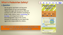 Pedestrian Safety - Baltimore County Public Schools