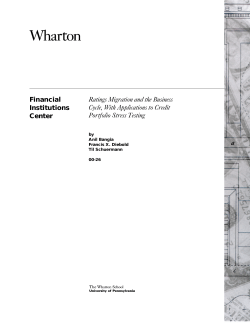 Ratings Migration and the Business Cycle, With