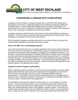 Garage Conversion - City of West Richland