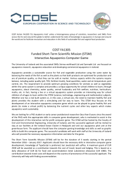 Interactive Aquaponics Computer Game