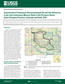 USGS Mancos Shale Report