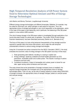 High-Temporal-Resolution Analysis of GB Power