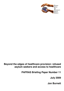 Beyond the edges of healthcare provision