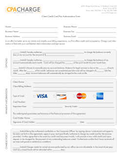 CPACharge: CPA Credit Card Processing