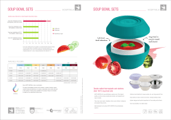 SOUP BOWL SETS SOUP BOWL SETS