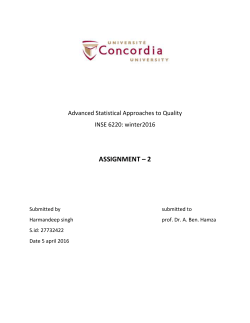 INSE 6220 - ASSIGNMENT 2