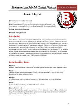 Bonaventura Model United Nations