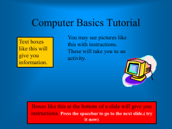 Computer Basics