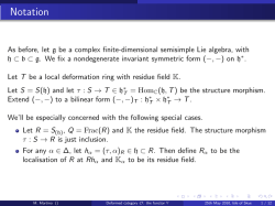 Notation