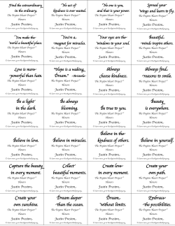 Always choose kindness. Always find reasons to smile. Be a light in