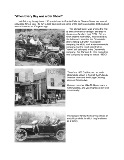 "When Every Day was a Car Show!"