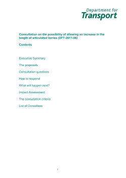 Consultation on the possibility of allowing an increase in