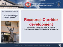 Dr Hudson Mtegha Senior Lecturer Resource