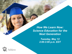 Next Generation Science Standards