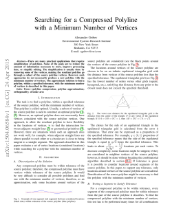 Searching for a Compressed Polyline with a Minimum Number of