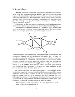 2. Network flows