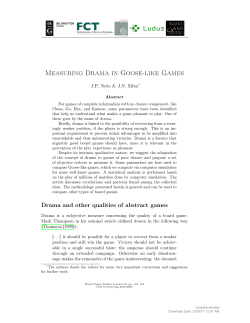 Measuring Drama in Goose-like Games