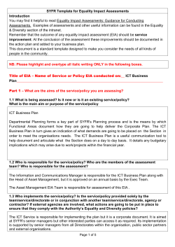 EIA Template