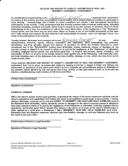 claim againstany oftheabov e Releasees, IWILL