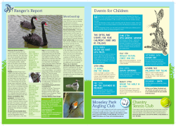 the dates and events for your children`s diary are as follows