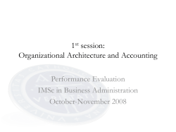 Performance Evaluation