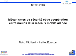 cascadas - Actes du SSTIC
