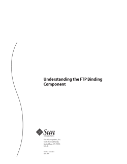 Understanding the FTP Binding Component