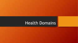 Health Domains