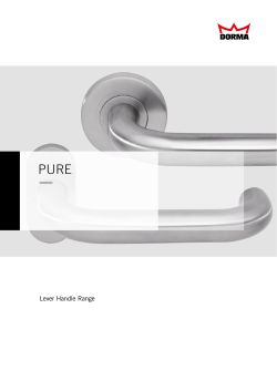 PURE - dorma