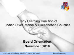 Early Learning Coalition of Indian River, Martin