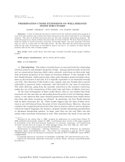 Preservation under Extensions on Well