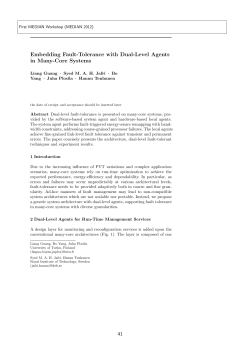 Embedding Fault-Tolerance with Dual-Level Agents in Many