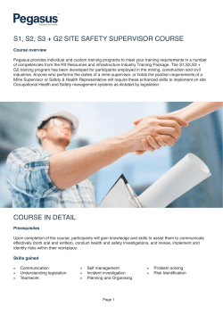 s1, s2, s3 + g2 site safety supervisor course course in detail