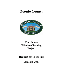 RFP - Oconto County