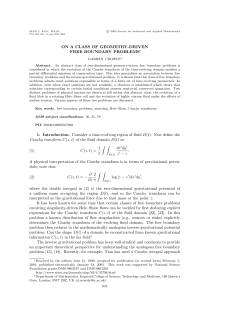 On a class of geometry-driven free boundary problems