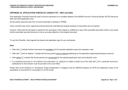 APPENDIX 3A APPLICATION CHECKLIST (ASEAN CTD &ndash; NDA and