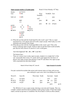 Super-accept reaches a 23 point game Board 18 from Monday 16th