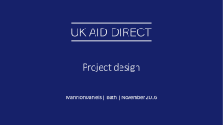 Review of Ukaid Direct education legacy projects