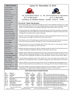 Game 10 - November 12, 2016