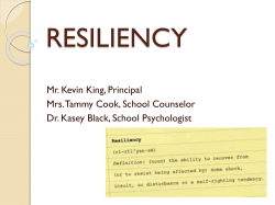 Are You Raising Resilient Children?