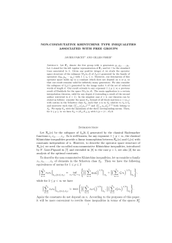 Non-commutative Khintchine type inequalities associated